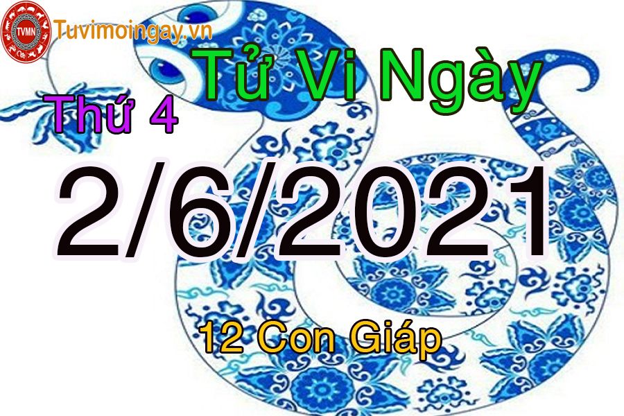 Tử vi ngày 2/6/2021 thứ 4 của 12 con giáp