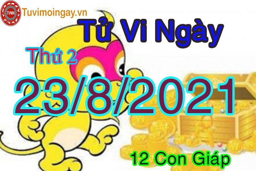 Tử vi ngày 23/8/2021 thứ 2 của 12 con giáp