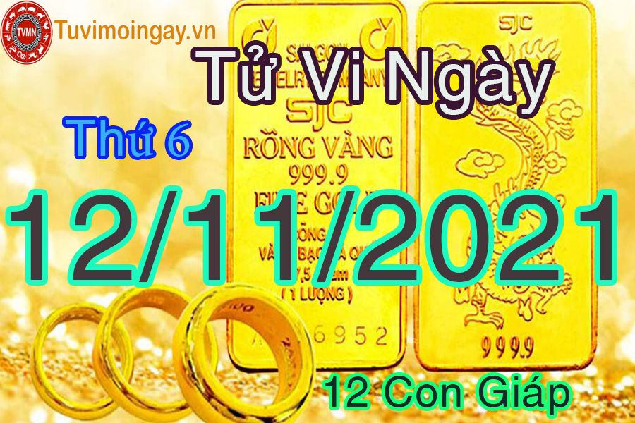 Tử vi thứ 6 ngày 12/11/2021 của 12 con giáp