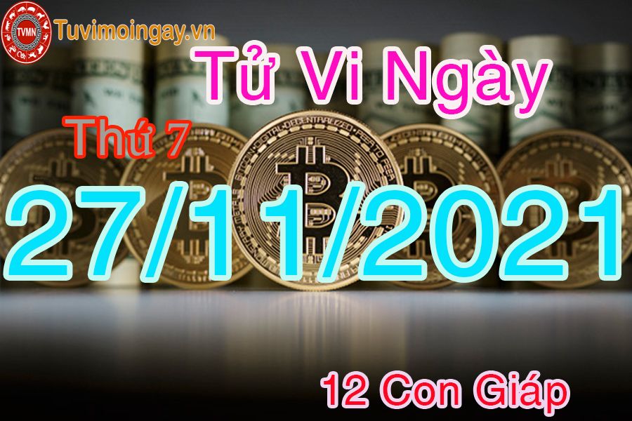 Tử vi thứ 7 ngày 27/11/2021 của 12 con giáp