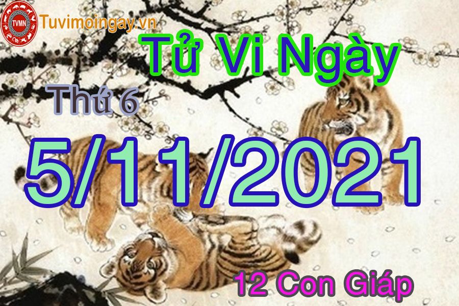 Tử vi thứ 6 ngày 5/11/2021 của 12 con giáp