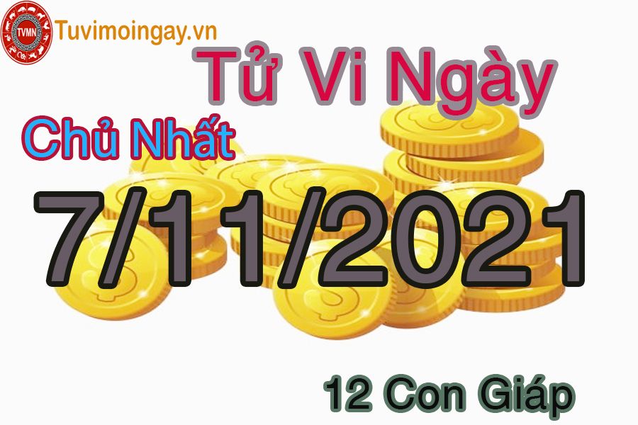 Tử vi chủ nhật ngày 7/11/2021 của 12 con giáp