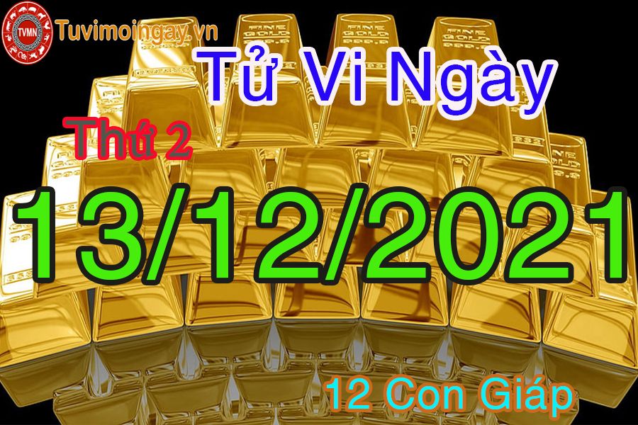 Tử vi thứ 2 ngày 13/12/2021 của 12 con giáp