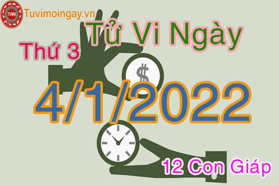 Tử vi thứ 3 ngày 4/1/2022 của 12 con giáp