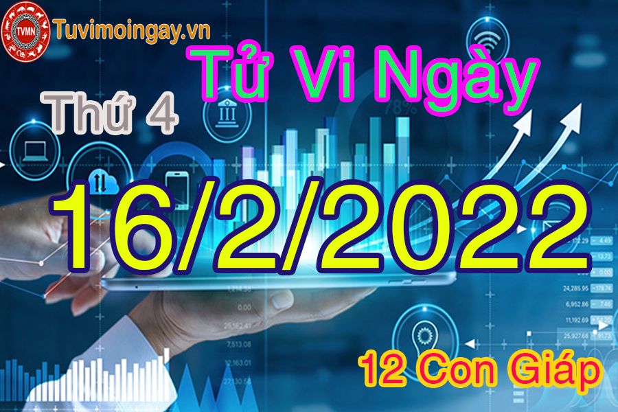 Tử vi thứ 4 ngày 16/2/2022 của 12 con giáp