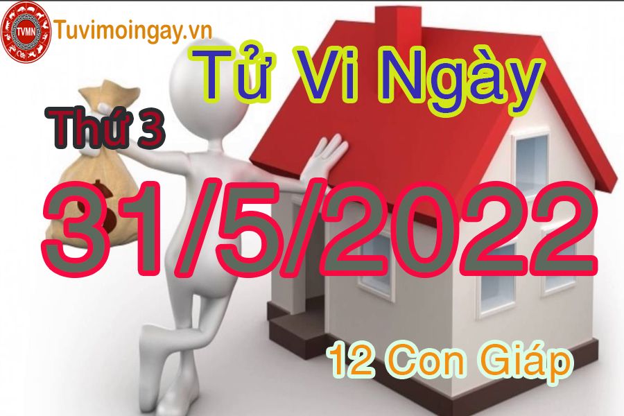 Tử vi thứ 3 ngày 31/5/2022 của 12 con giáp