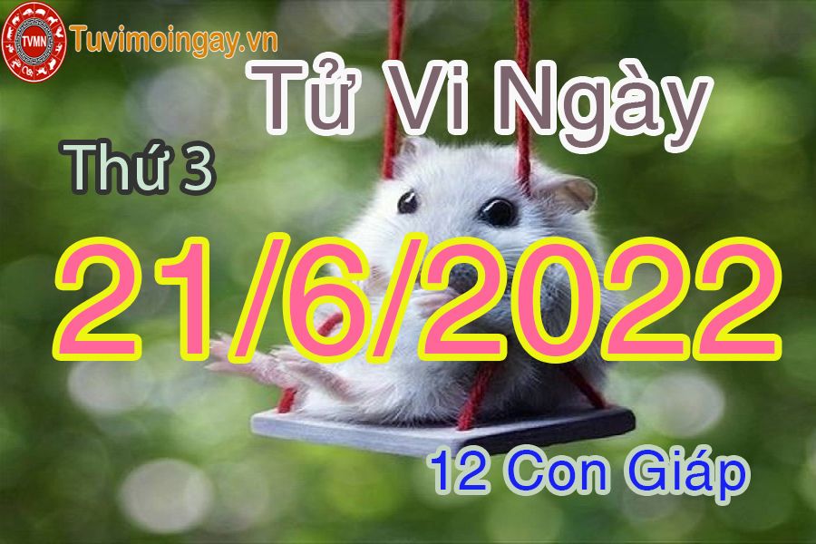 Tử vi thứ 3 ngày 21/6/2022 của 12 con giáp