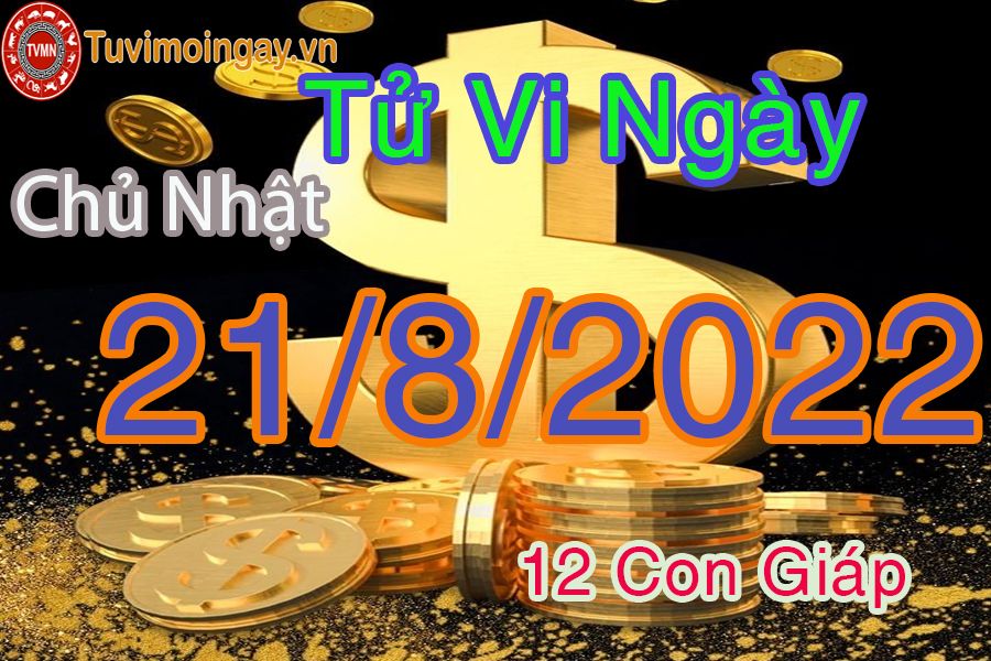 Tử vi chủ nhật ngày 21/8/2022 của 12 con giáp