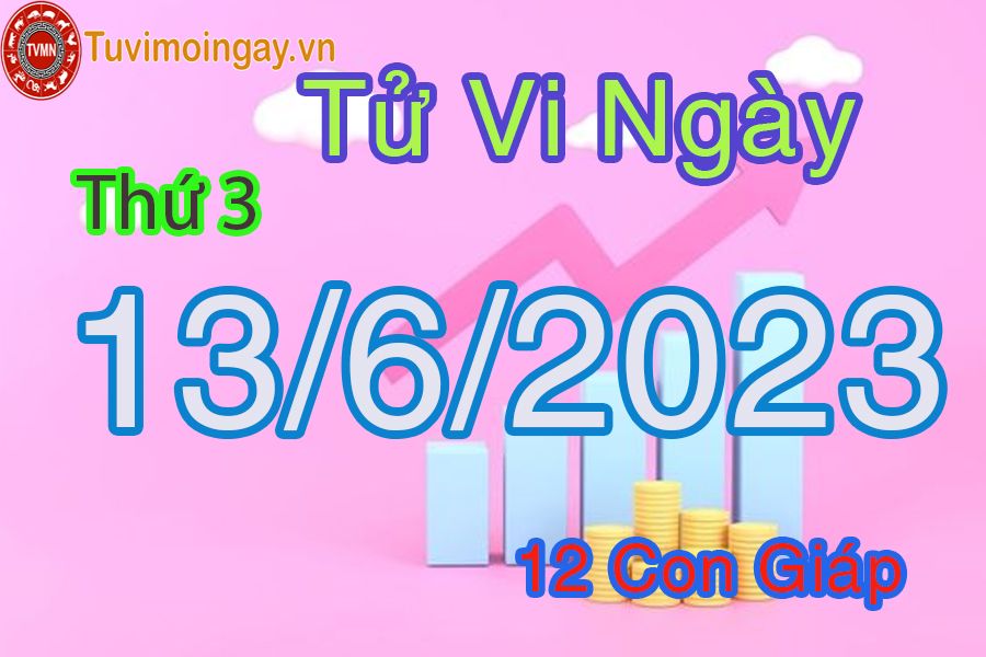 Tử vi thứ 3 ngày 13/6/2023 của 12 con giáp