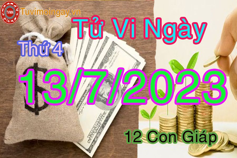 Tử vi thứ 5 ngày 13/7/2023 của 12 con giáp