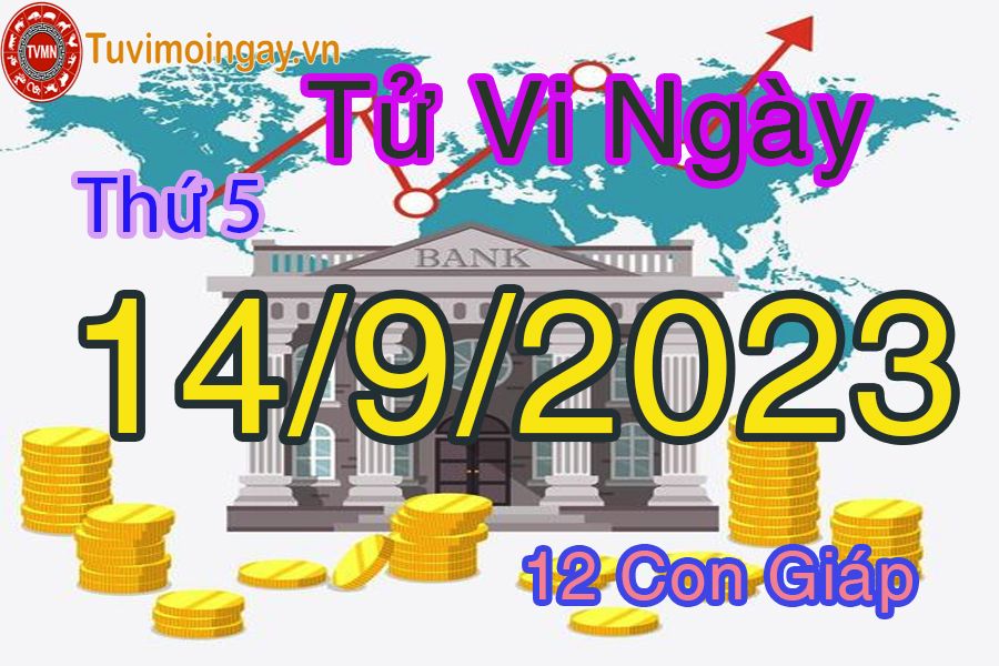 Tử vi thứ 5 ngày 14/9/2023 của 12 con giáp