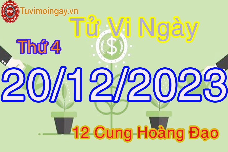 Tử vi thứ 4 ngày 20/12/2023 của 12 cung hoàng đạo