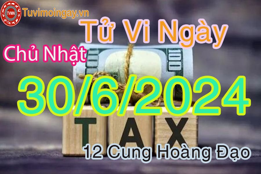 Tử vi chủ nhật của bạn ngày 30-6-2024