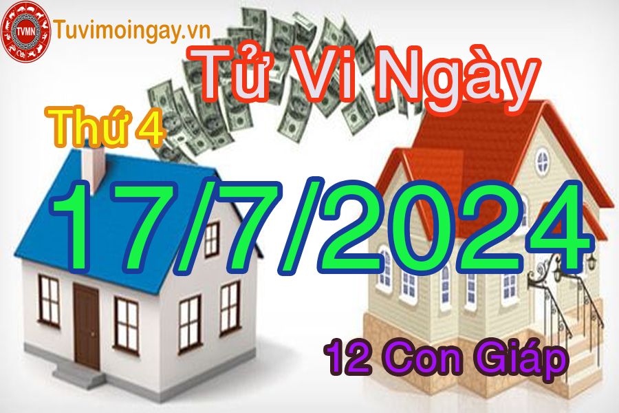  Xem bói ngày 17 - 7 - 2024 thứ 4