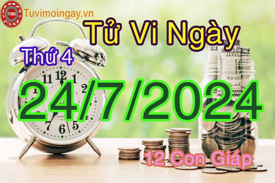 Xem bói ngày 24-7-2024 thứ 4