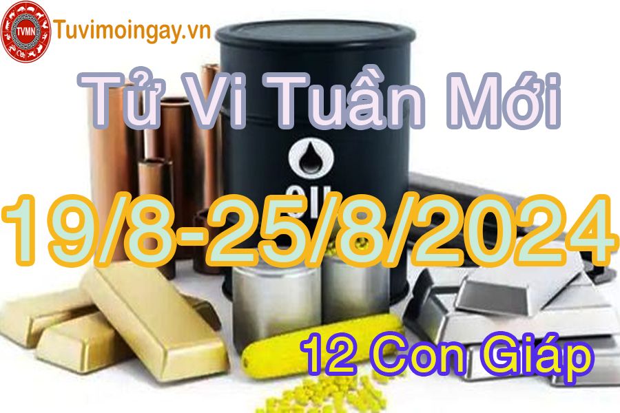 Tuần mới từ ngày 19/8 đến 25/8/2024 của 12 con giáp