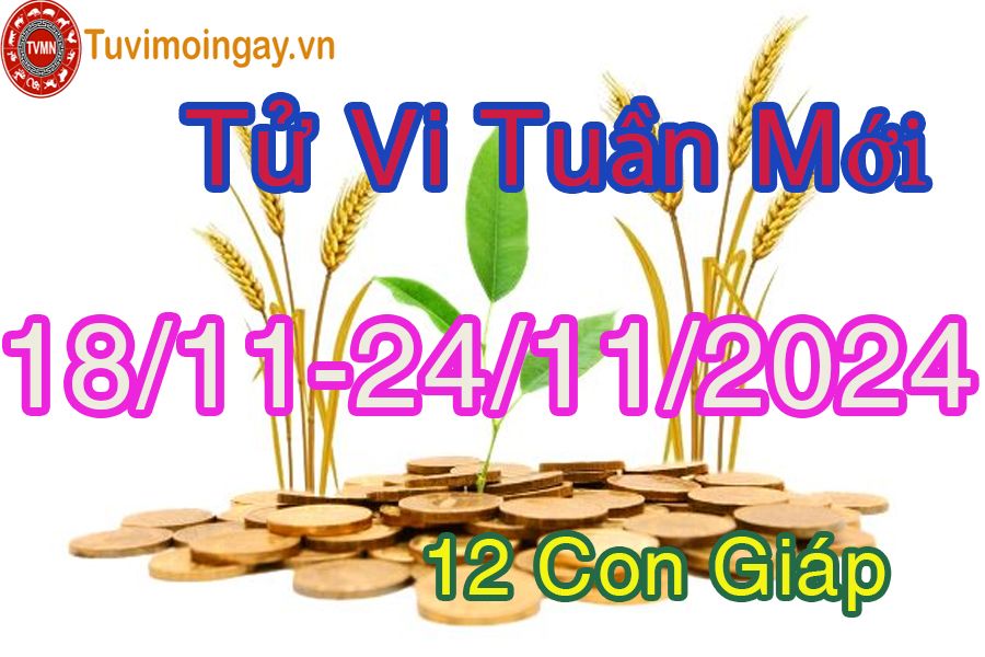 Tuần mới từ ngày 18/11 đến 24/11/2024 của 12 con giáp