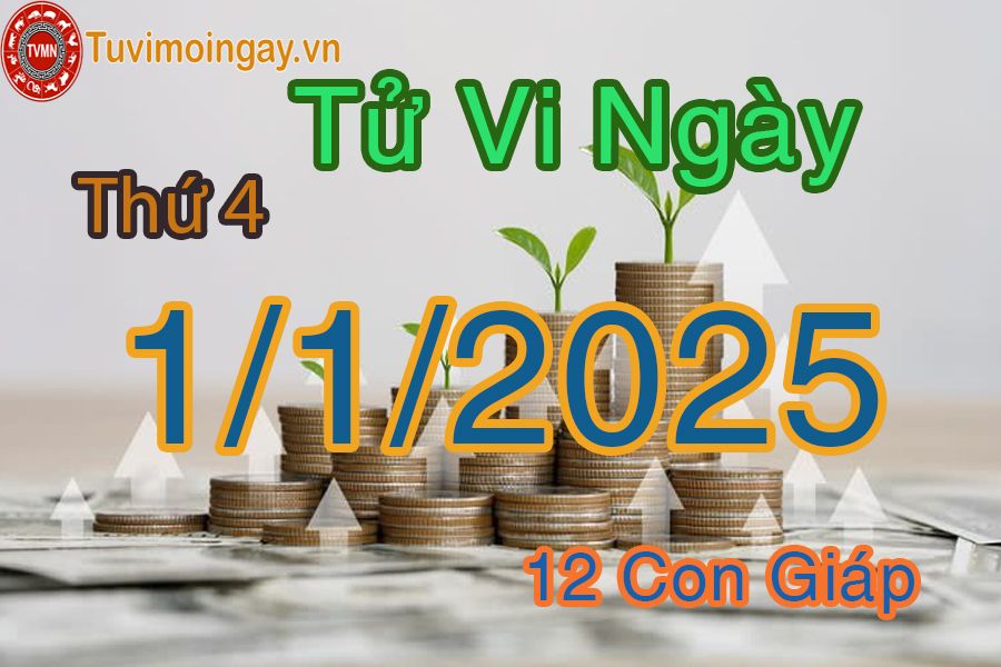 Xem bói ngày 1-1-2025 thứ 4