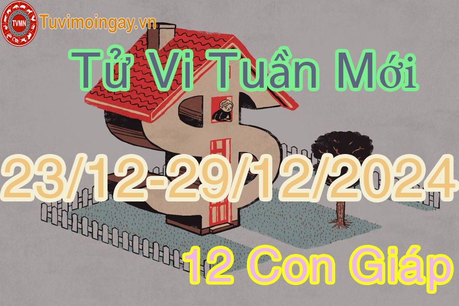 Tuần mới từ ngày 23/12 đến 29/12/2024 của 12 con giáp