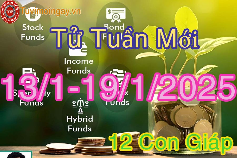 Tuần mới từ ngày 13/1 đến 19/1/2025 của 12 con giáp