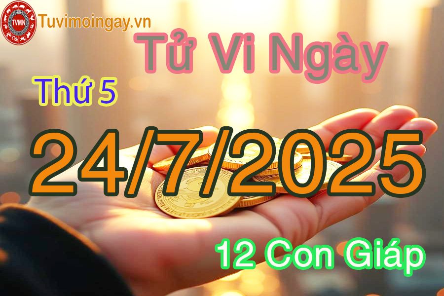 Xem bói ngày 24-7-2025 Thứ 5