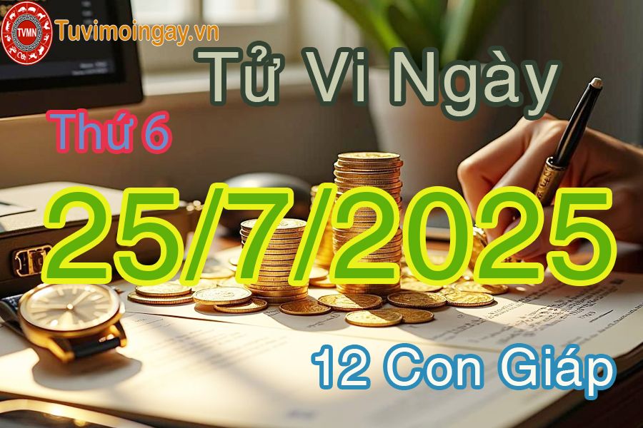 Xem bói ngày 25-7-2025 Thứ 6