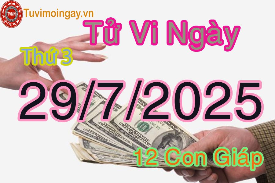 Xem bói ngày 29-7-2025 Thứ 3