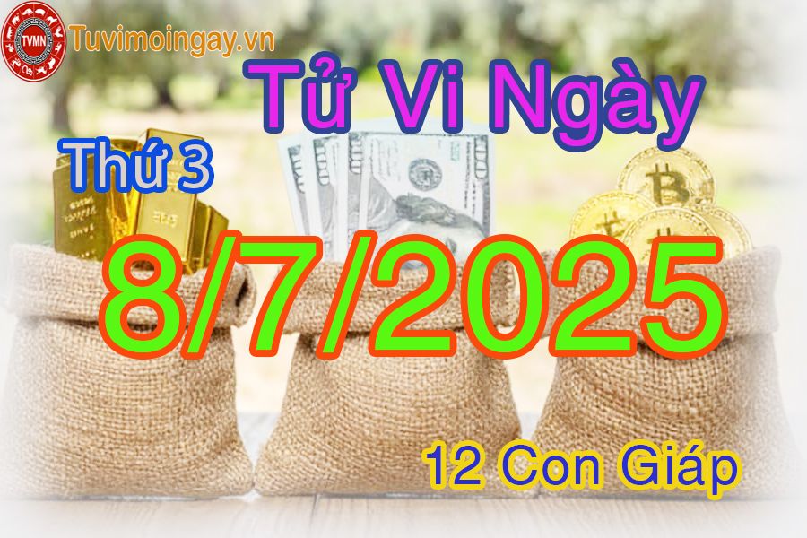 Xem bói ngày 8-7-2025 Thứ 3