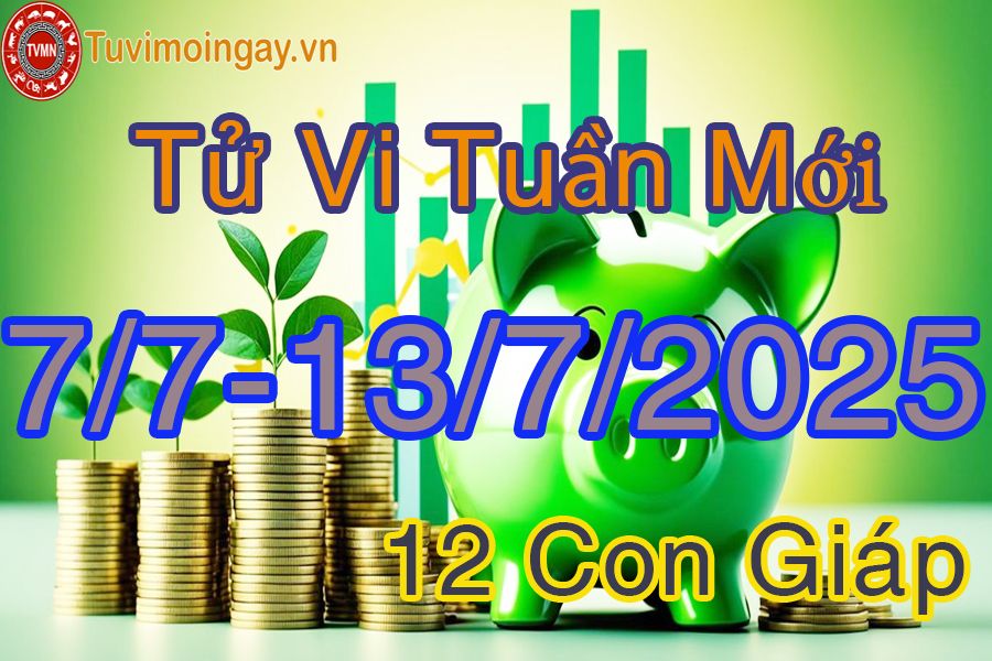 Tuần mới từ ngày 7/7 đến 13/7/2025 của 12 con giáp