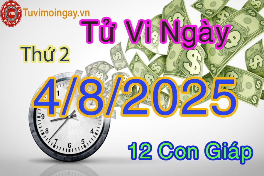 Xem bói ngày 4-8-2025 Thứ 2