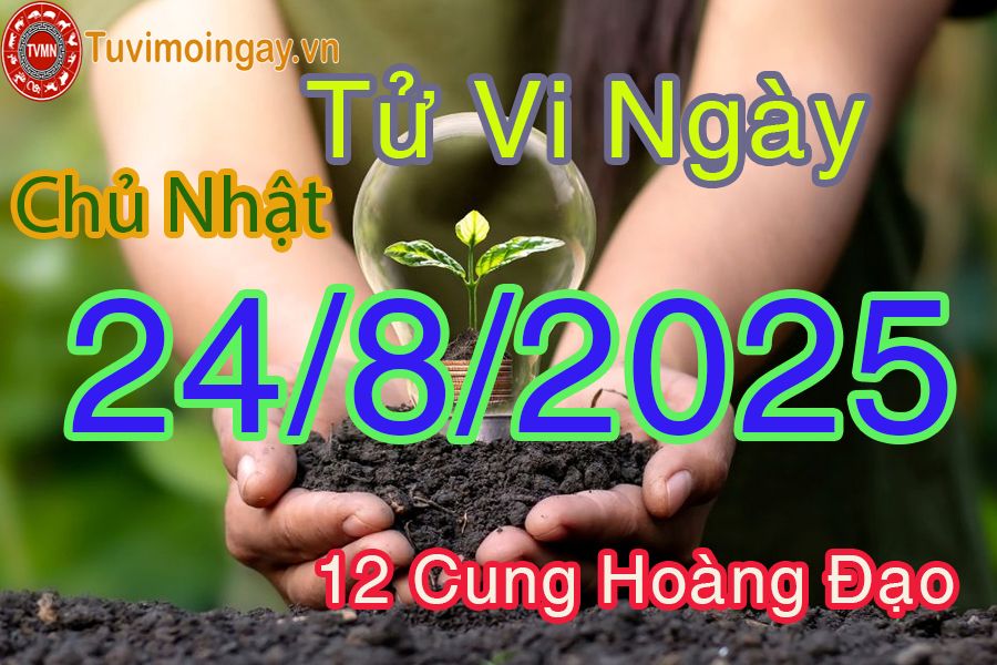 Tử vi Thứ 7 ngày 23/8/2025 của 12 cung hoàng đạo