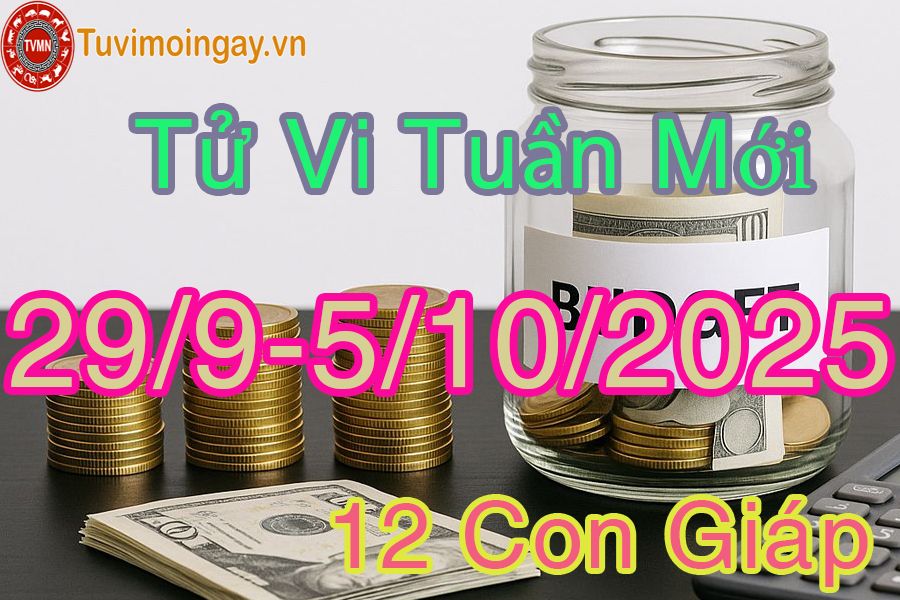 Tuần mới từ ngày 29/9 đến 5/10/2025 của 12 con giáp