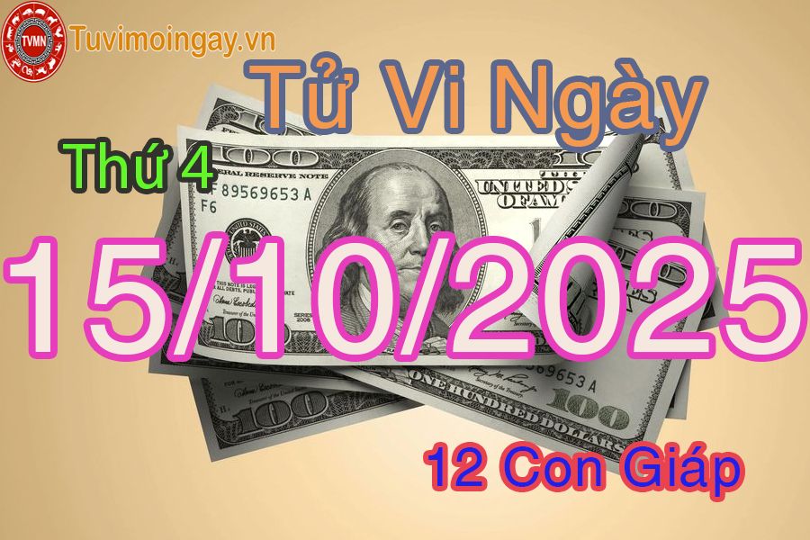Xem bói ngày 15-10-2025 Thứ 4