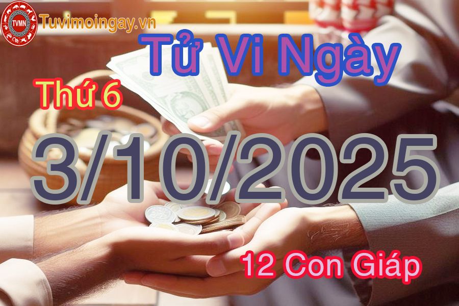 Xem bói ngày 3-10-2025 Thứ 6