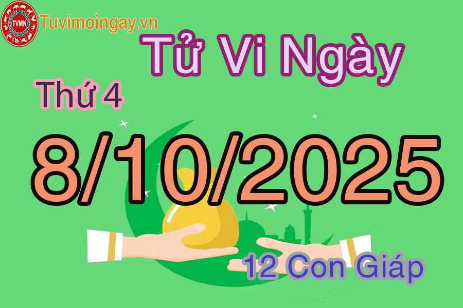 Xem bói ngày 8-10-2025 Thứ 4