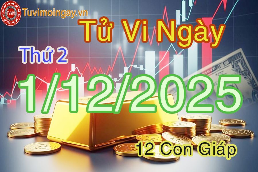 Xem bói ngày 1-12-2025 Thứ 2