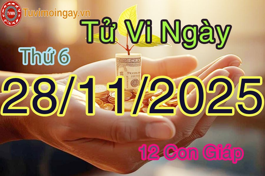 Xem bói ngày 28-11-2025 Thứ 6 Xem bói ngày 28-11-2025 Thứ 6