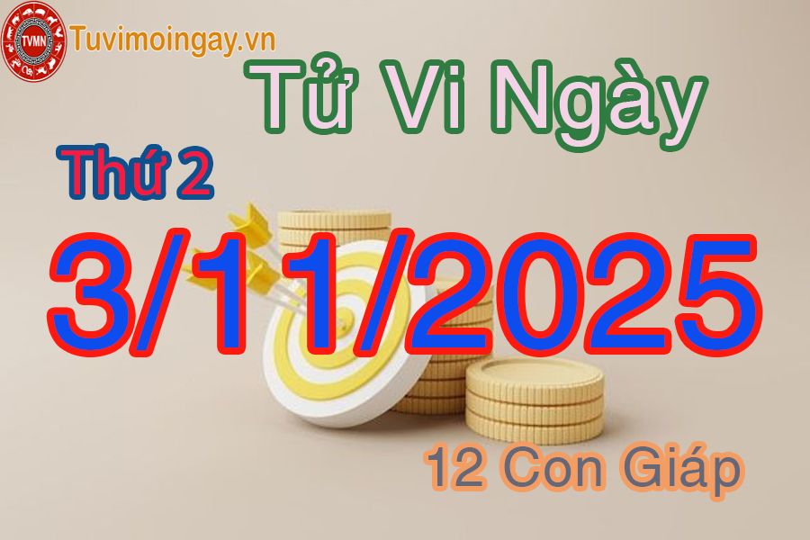 Xem bói ngày 3-11-2025 Thứ 2