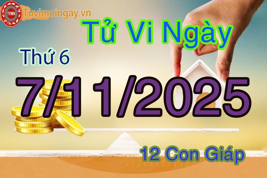 Xem bói ngày 7-11-2025 Thứ 6 Xem bói ngày 7-11-2025 Thứ 6