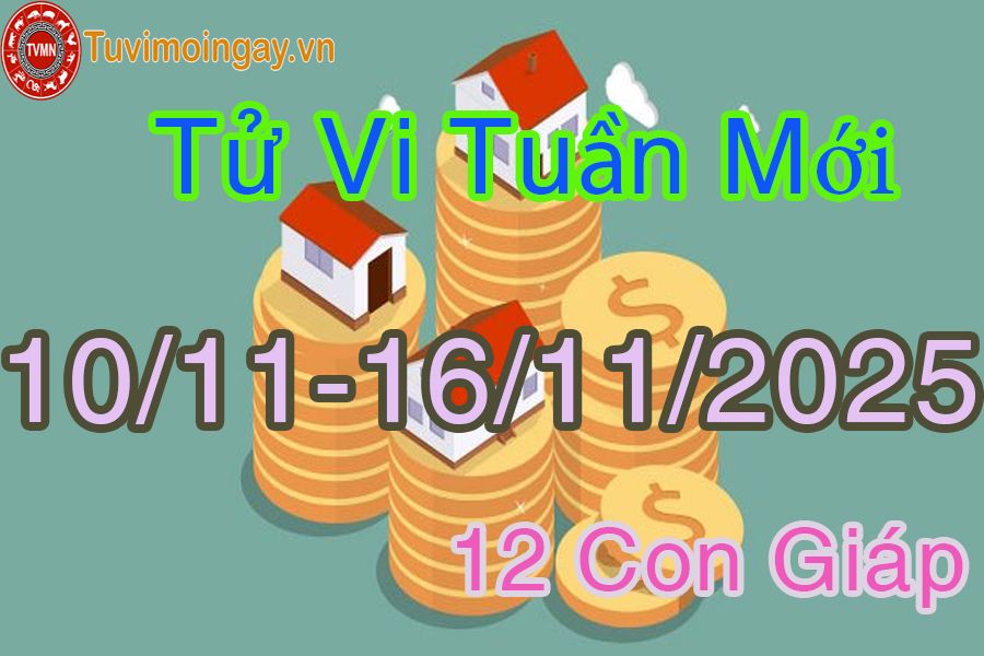Tuần mới từ ngày 10/11 đến 16/11/2025 của 12 con giáp Tuần mới từ ngày 10/11 đến 16/11/2025 của 12 con giáp