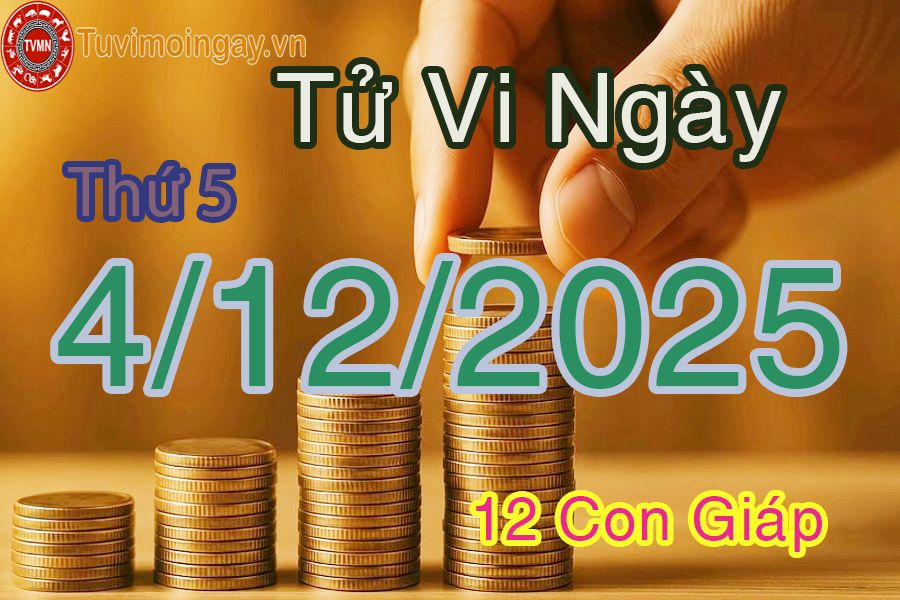 Xem bói ngày 4-12-2025 Thứ 5