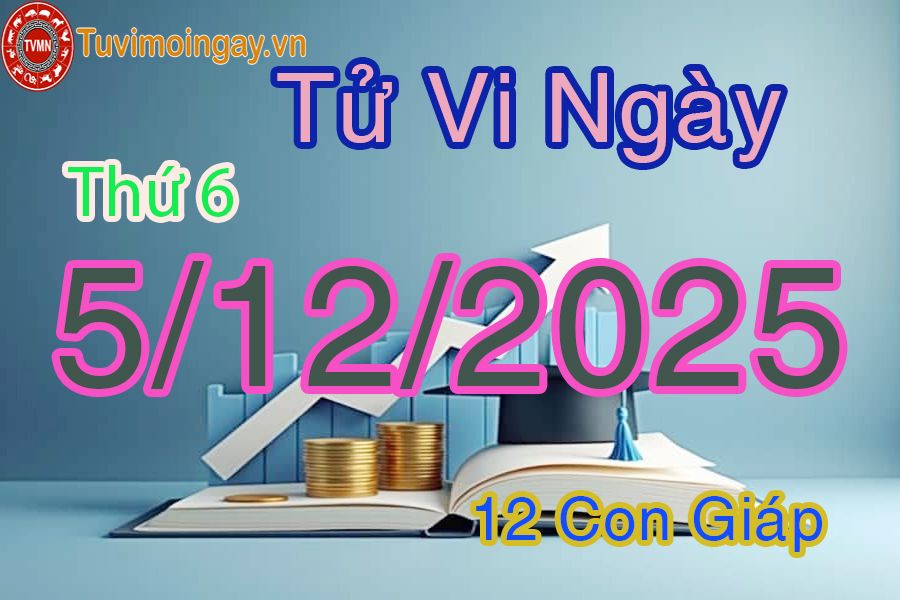 Xem bói ngày 5-12-2025 Thứ 6