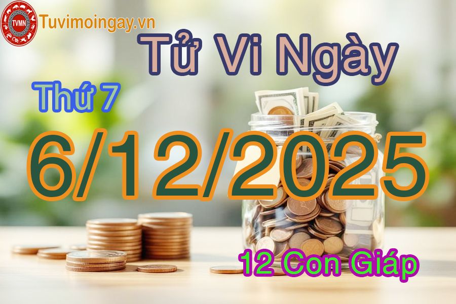 Xem bói ngày 6-12-2025 Thứ 7