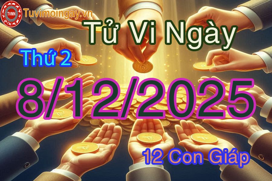 Xem bói ngày 8-12-2025 Thứ 2 Xem bói ngày 8-12-2025 Thứ 2