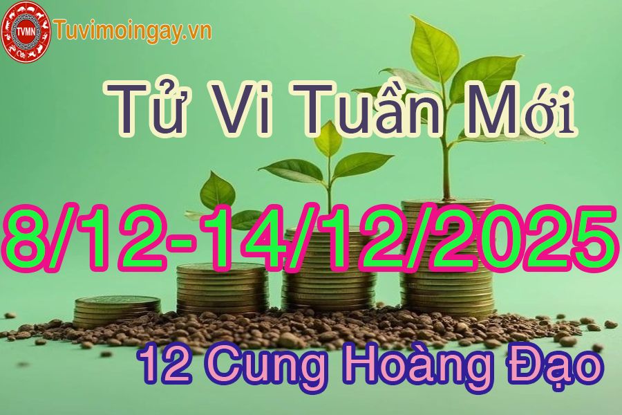 Tử vi tuần mới 12 cung hoàng đạo từ 8/12 đến 14/12/2025