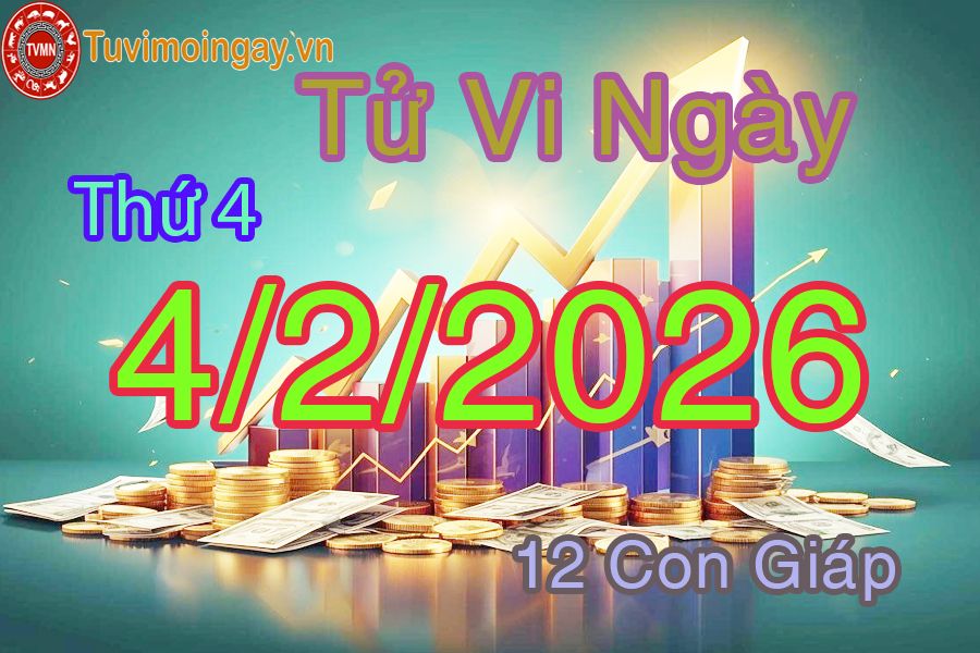 Xem bói ngày 4-2-2026 Thứ 4 Xem bói ngày 4-2-2026 Thứ 4