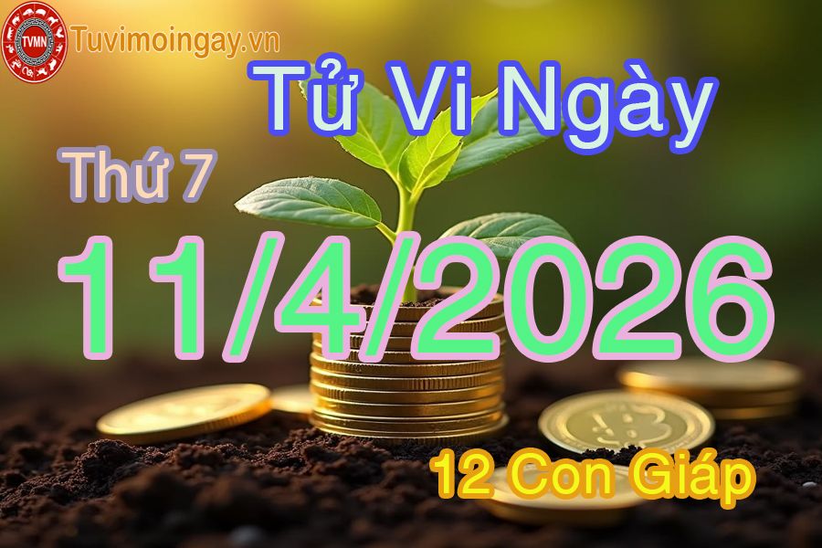 Xem bói ngày 11-4-2026 Thứ 7 Xem bói ngày 11-4-2026 Thứ 7
