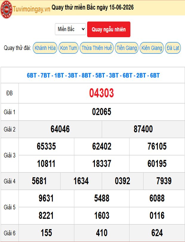 Quay Thử XSMB 15/6/2026 SXMB KQ XSMB Thứ 2 dự đoán xsmb ngày 15 tháng 6 năm 2026 tối nay Quay Thử XSMB 15/6/2026 SXMB KQ XSMB Thứ 2 dự đoán xsmb ngày 15 tháng 6 năm 2026 tối nay