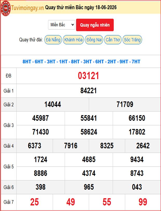 Quay Thử XSMB 18/6/2026 SXMB KQ XSMB Thứ 5 dự đoán xsmb ngày 18 tháng 6 năm 2026 tối nay Quay Thử XSMB 18/6/2026 SXMB KQ XSMB Thứ 5 dự đoán xsmb ngày 18 tháng 6 năm 2026 tối nay