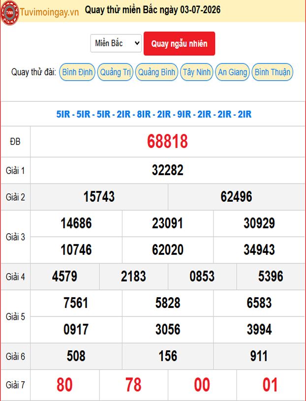 Quay Thử XSMB 3/7/2026 SXMB KQ XSMB Thứ 6 dự đoán xsmb ngày 3 tháng 7 năm 2026 tối nay